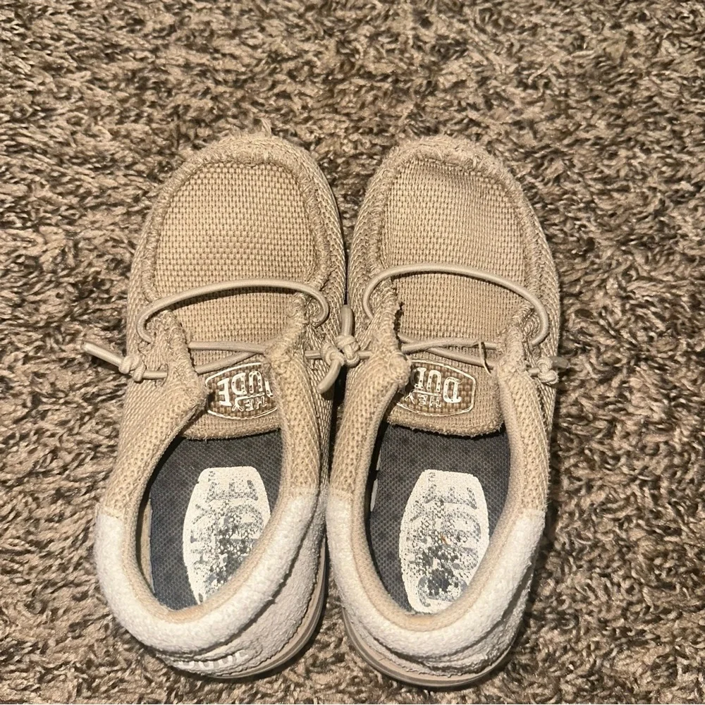 Hey Dude Kids Moccasins in Beige